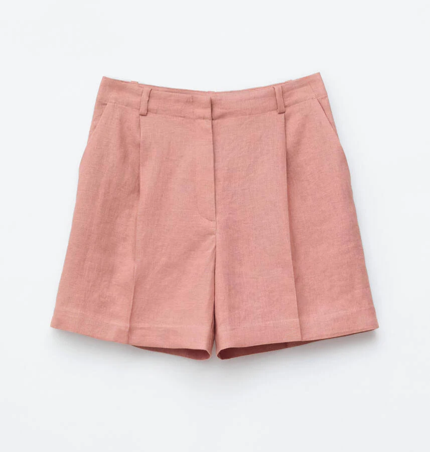 shorts & Other Stories Pleated Linen Shorts & Other Stories US $99