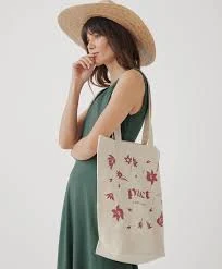 bag Pact Floral Canvas Tote Bag wearpact.com $5