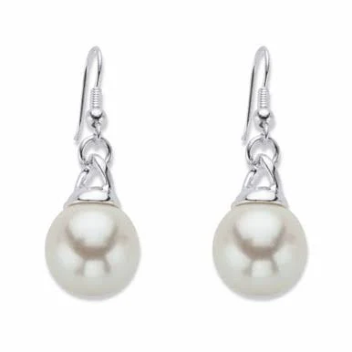 accessory PalmBeach Jewelry Round Simulated Pearl Drop Earrings PalmBeach Jewelry $8.5