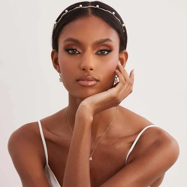 accessory Pearl Headband Birdy Grey $10