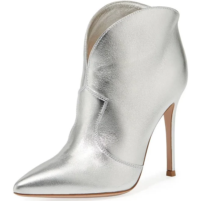 boots Pointed Toe Stiletto Heel Ankle Boots fsjshoes $130