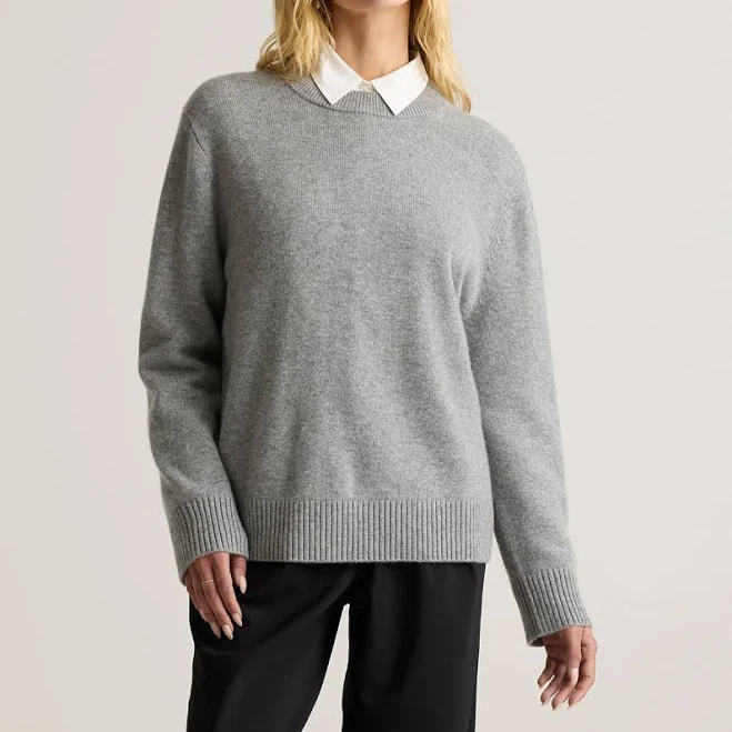 matching set Quince Mongolian Cashmere Oversized Crewneck Sweater Quince $119.9