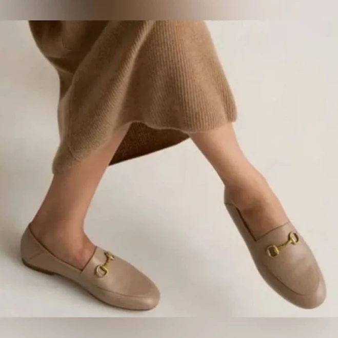 shoes Quince Shoes | Quince Italian Leather Horsebit Loafer Women’s Size 8 Nwt Tan | Color: Gold/Tan | Size: 8 | Pm-96405276's Closet Poshmark $73