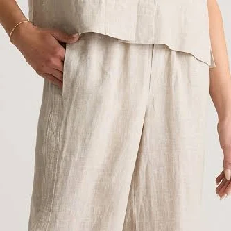 trousers Quince Women's European Linen Wide Leg Pants Quince $42