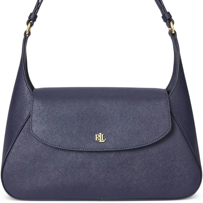 bag Ralph Lauren Women's Crosshatch Medium Schylar Leather Shoulder Bag Macy's $175