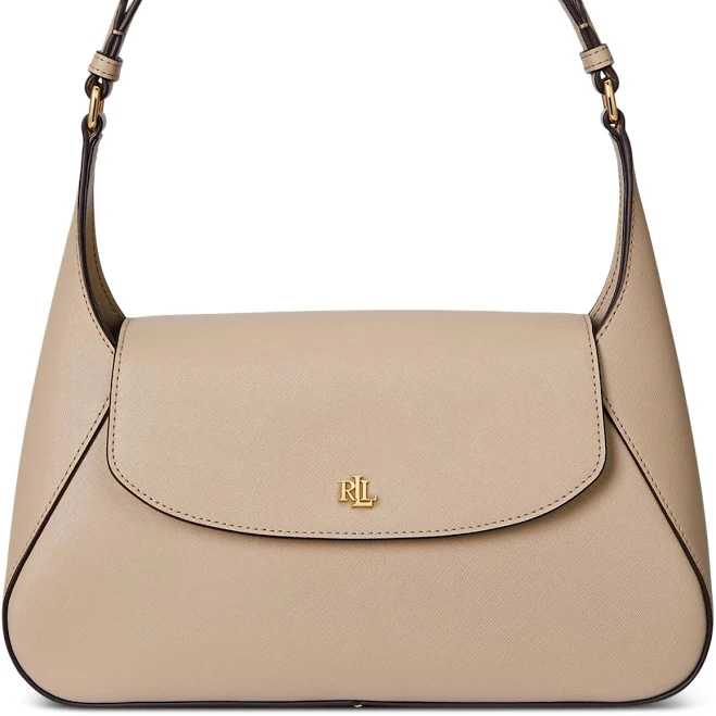 bag Ralph Lauren Women's Crosshatch Medium Schylar Leather Shoulder Bag Macy's $250