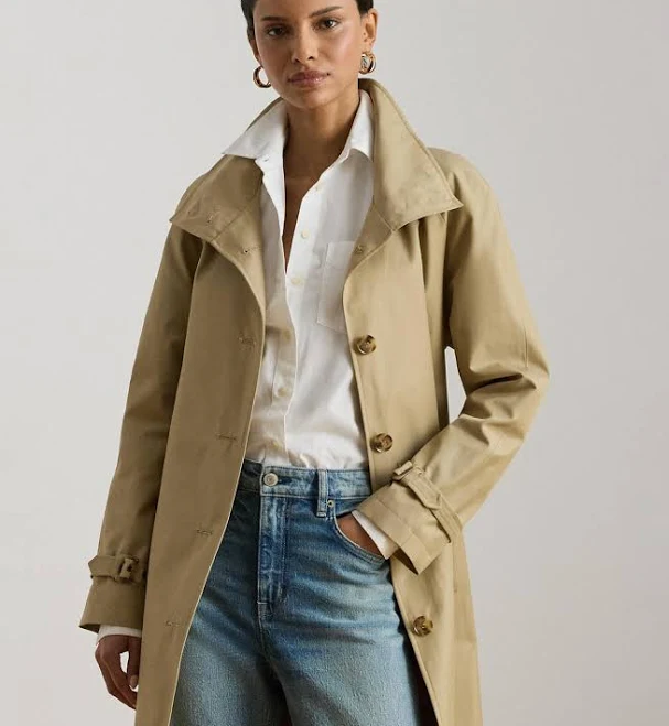 trench coat Ralph Lauren Women's Single Breasted Belted Trench Coat Macy's $168