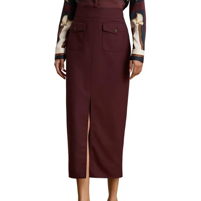skirt Ralph Lauren Women's Wool Blend Pencil Skirt Nordstrom $87.75