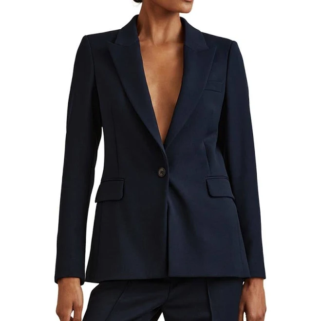 dress Reiss Womens Gabi Tailored Single Breasted Suit Blazer Nordstrom $330