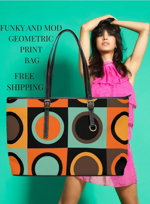 bag Retro Vegan Leather Shoulder Bag Etsy - LuluandSamCo $63.74