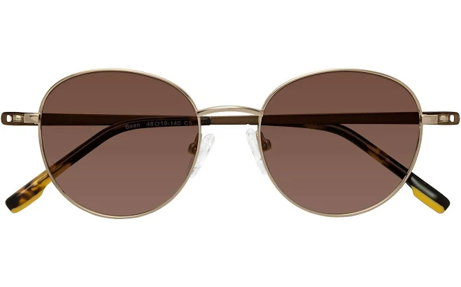 accessory Retro-Vintage Metal Round Tinted Sunglasses Yesglasses $22.35