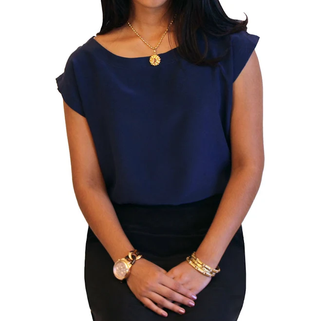 top Royal Silk Crepe de Chine Silk Shell Royal Silk Direct $49