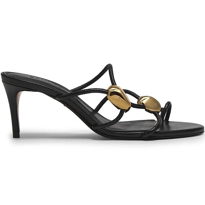 shoes Schutz Women's Hera Leather Mules Saks Fifth Avenue $89