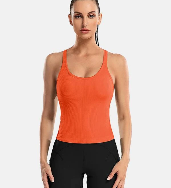 top Scoop Neck Racerback Tank Top Attraco $26.99
