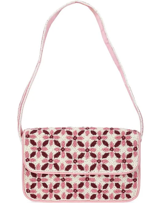 bag Scoop Women's Beaded Flap Shoulder Bag Walmart $28