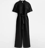 jumpsuit Short-Sleeve Utility Jumpsuit stories.com $119