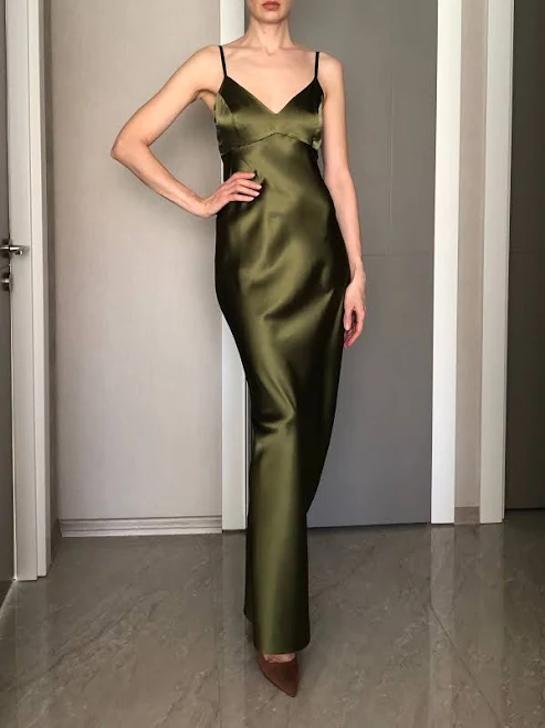 dress Silk Satin Extra Full Length Slip Dress Etsy - Seller $145