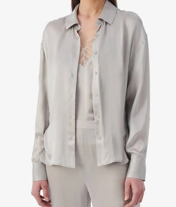 outerwear Silk shirt for Women - Pearl grey - Size 36 - IRO Paris IRO Paris US $425