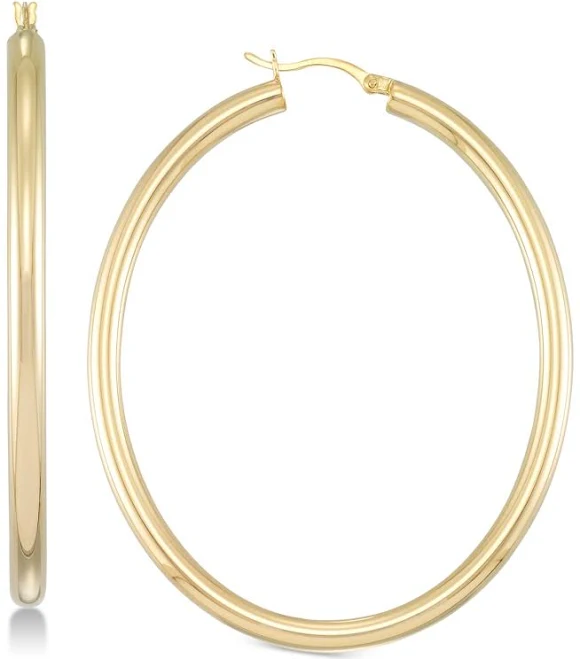 accessory Simone I. Smith 18K Gold Over Sterling Silver Hoop Earrings Macy's $105