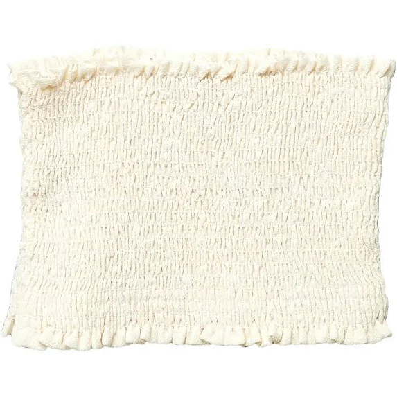 top Smocked Crop Tube Top shoplovingpeople.com $25