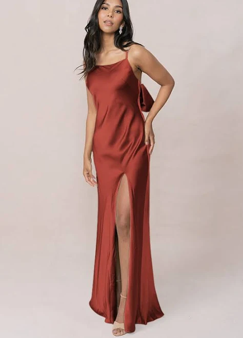 dress Steph Satin Dress Revelry $199