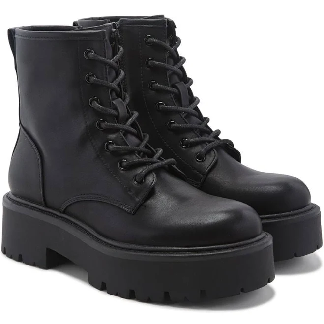 boots Steve Madden Girl Women's Madden Chant Lace Up Boots Famous Footwear $49.98