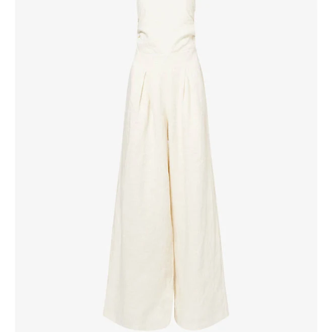 jumpsuit Strapless Linen Jumpsuit Selfridges $340
