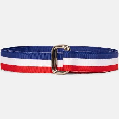 accessory Striped Grosgrain Ribbon Belt J. Press $75