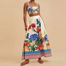 matching set Tank Top and Skirt Set The House of CO-KÝ $101.46