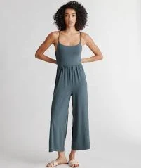 jumpsuit Tencel Jersey Wide Leg Jumpsuit Quince $49.9