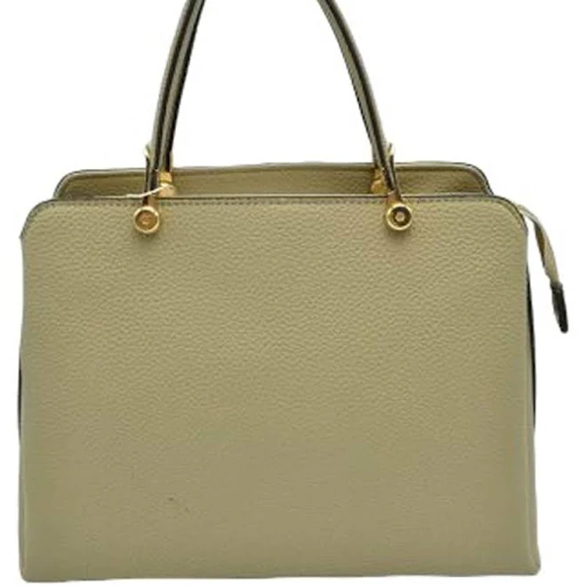 bag Textured Faux Leather Top Handle Tote Bag Madeline Love $65