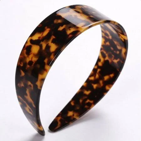 accessory Thick Tortoise Shell Headband with Teeth for Women, 1.5in No Slip Versatile Wide Acetate Retro Plastic Headbands (Dark Tortoiseshell), Size: Small Walmart - dongguanshishengtukejiyouxiangongsi $9.98