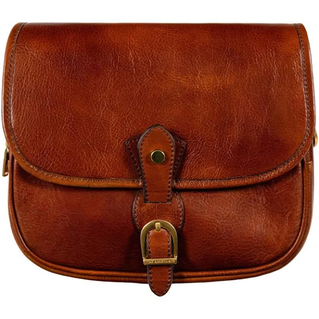 bag Time Resistance Women's Leather Saddle Bag Wolf & Badger $355