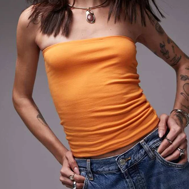top Topshop Bandeau Top ASOS $15.59