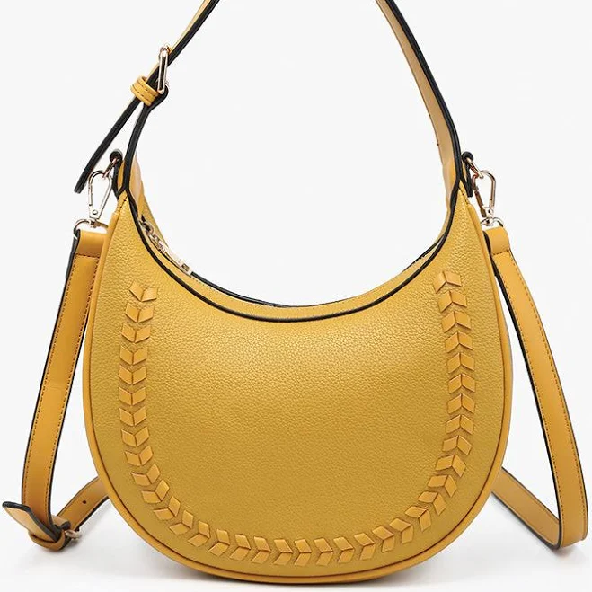 bag Tristan Vegan Whipstitch Shoulder Bag Jen & Co. $29.06