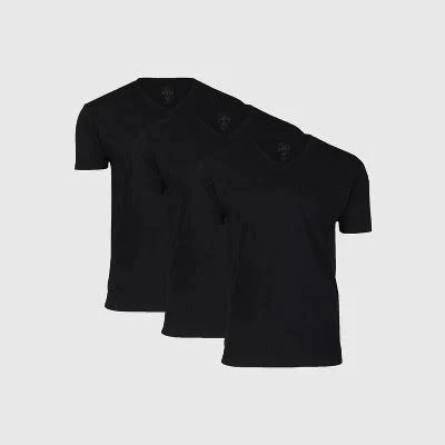 top True Classic Men's Athletic Cut Cotton Blend V-Neck 3-Pack Target $69.99