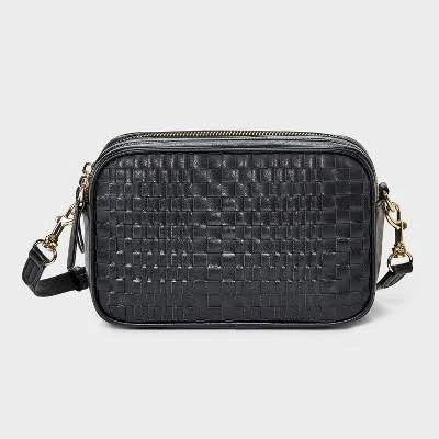 bag Universal Thread Double Zip Camera Crossbody Bag Target $30