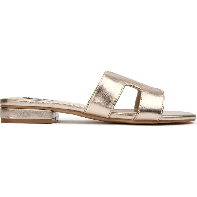 shoes V.GAN Women's Vegan Leather Slide Sandals Soletrader $48.76