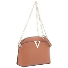 bag Vegan Leather Purse Crossbody Bag with Chain Handle - Tan eBay $18