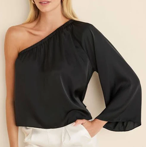 one shoulder top Venus Women's One Shoulder Top VENUS $49