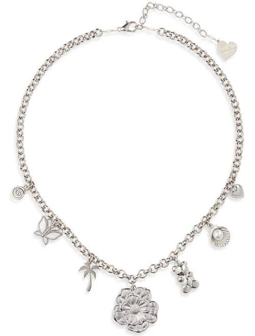 accessory VIDAKUSH Women's Everything and Flor Silver Charm Necklace Nordstrom $69