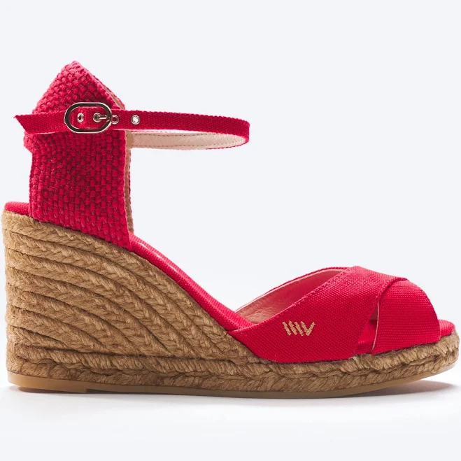 shoes Viscata Aiguablava Canvas Espadrille Sandal Wedges Viscata $140