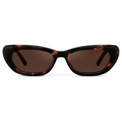 accessory WMP Eyewear Vintage Inspired Cateye Frame Sunglasses - Brown Tortoise / Dark Brown Lens Target $50