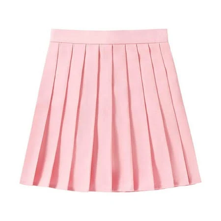 skirt Women's High Waist Pleated Mini Skirt Walmart - LHUnf $16.99