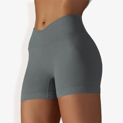 shorts Women's High Waist Seamless Ribbed Biker Shorts Target $24.6