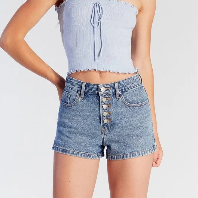 shorts Women's High-Waisted Denim Shorts PacSun $14.1