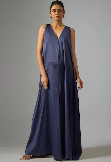 romper Women's Satin A-Line Jumpsuit Pernia's Pop Up Shop $255