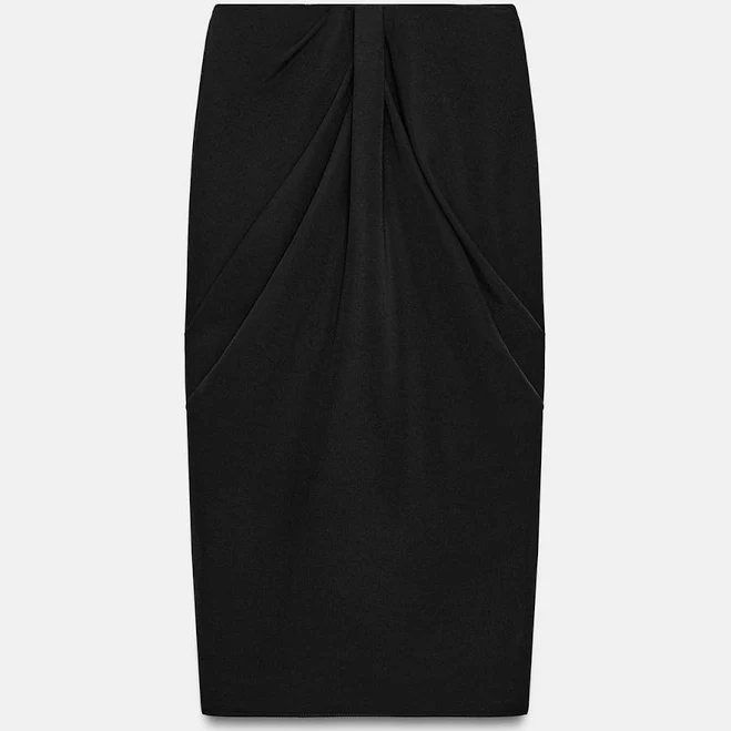 skirt Zara Pleated Midi Skirt Zara USA $59.9