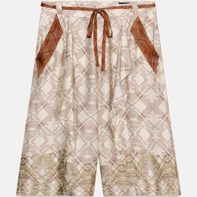 shorts Zara Printed Flowy Shorts Zara USA $99.9