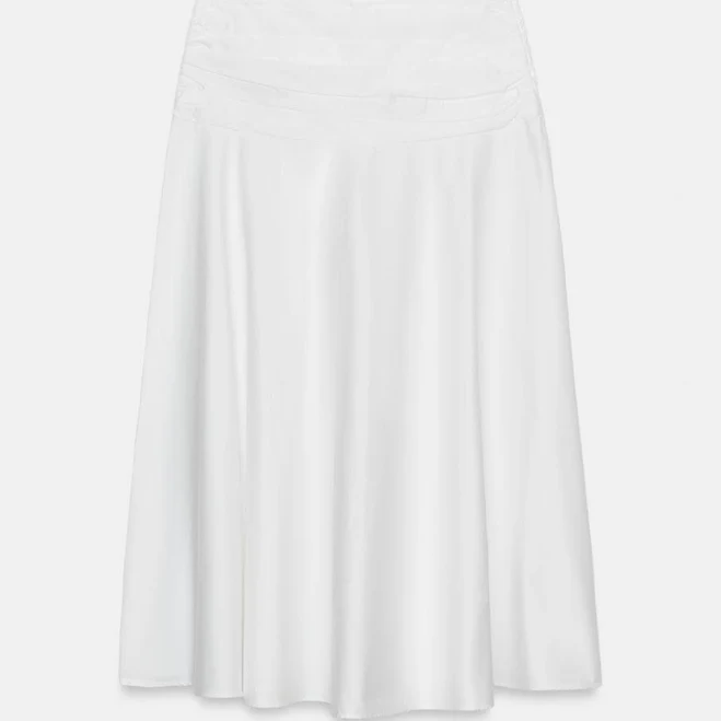 skirt Zara Women's Voluminous Midi Skirt Zara USA $59.9